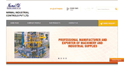 Desktop Screenshot of nirmalindustries.net